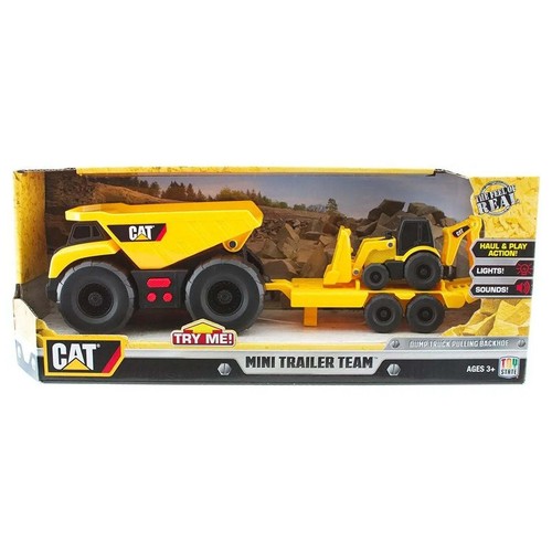 Cat mini trailer dump truck - cat,