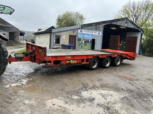Herbst tri axle low loader - tri,