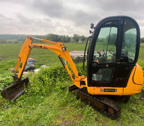 Jcb 8014 mini excavator - jcb,