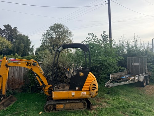 Jcb 801 ton - digger, with