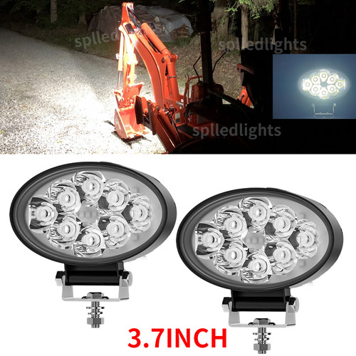 Pair 7inch oval rear led - oval,