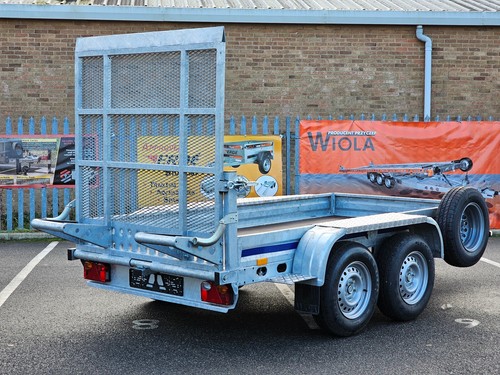 Plant digger dumper trailer - dumper, 3m