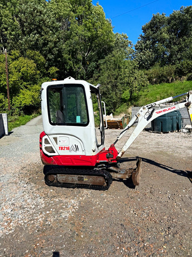 Takeuchi tb216 mini - mini, excavator