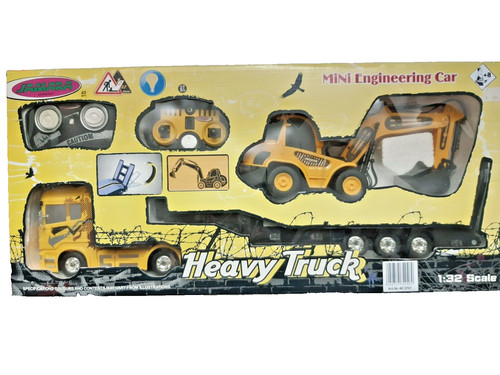 Mini toy flatbed - flatbed, bucket