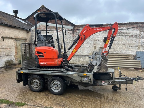 2020 kubota u17 965hrs and - kubota, u17-3a