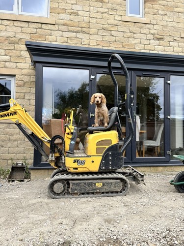 Yanmar sv08 micro digger with - digger,