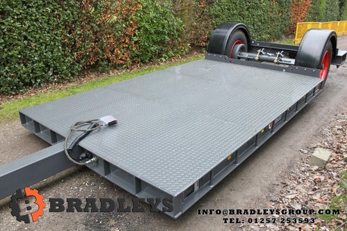 Low loader trailer flat - low,